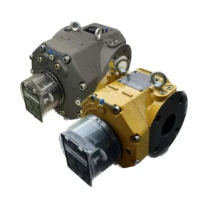 Rotary piston gas meter